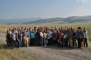 NSAC staff and members at Flying D Ranch. Photo Credit: NSAC 