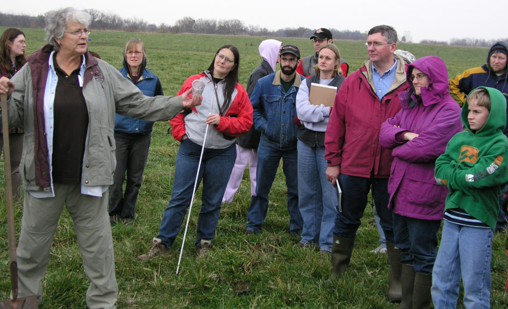 Farm Beginnings Field Day with NSAC Member, Land Stewardship Project (LSP). Photo credit: LSP.