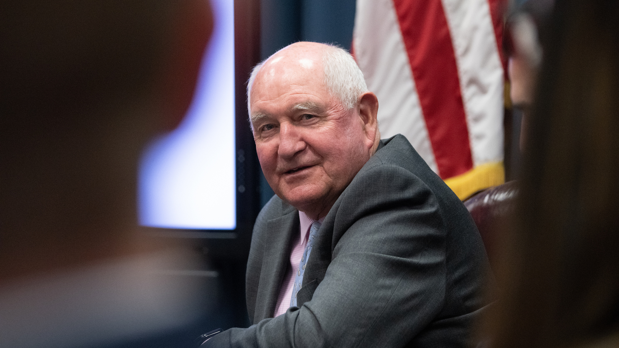 USDA Secretary Sonny Perdue, who has led the charge to relocate and restructure ERS and NIFA. Photo creidt: USDA, Lance Cheung